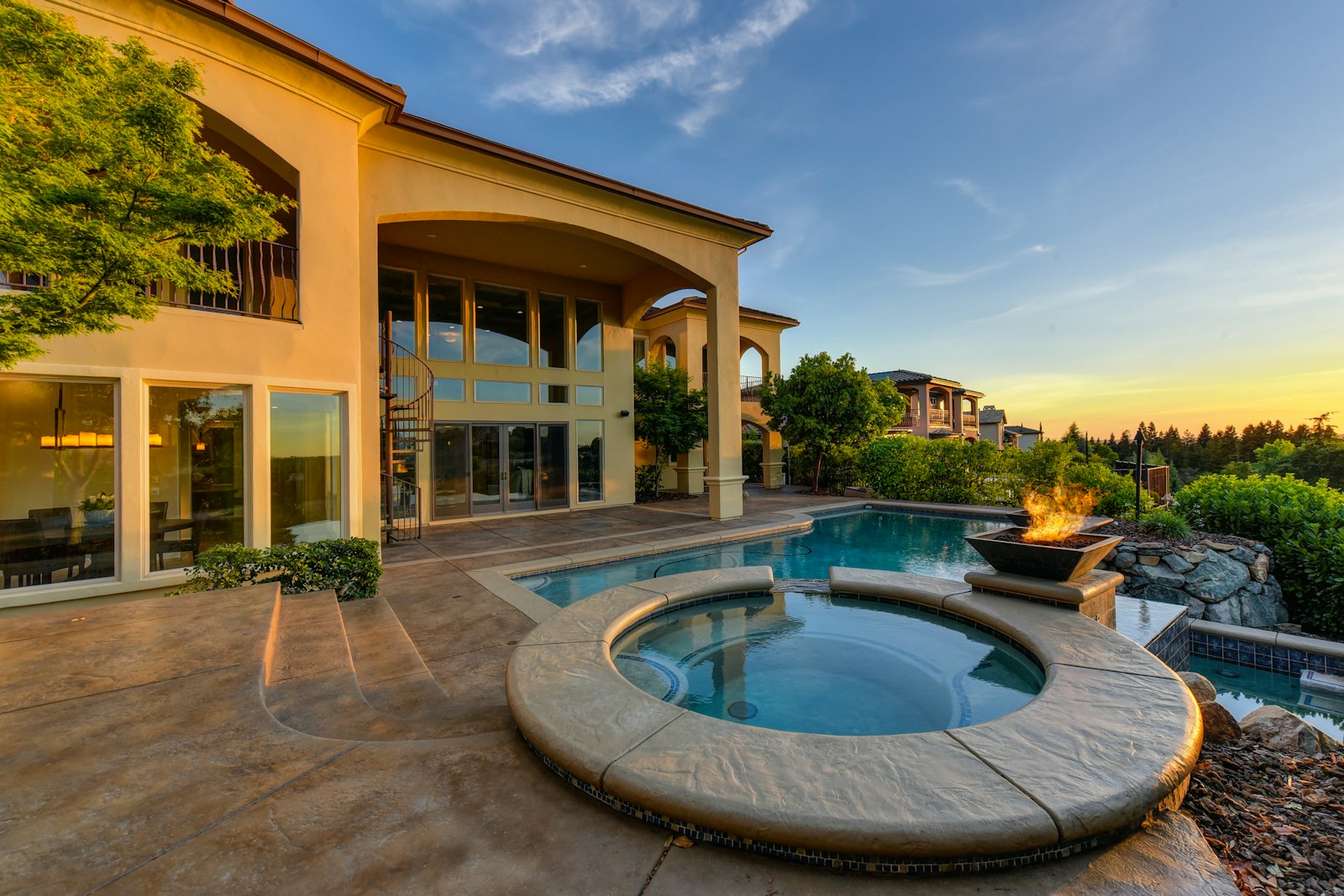 Stone home exterior masonry — Las Vegas